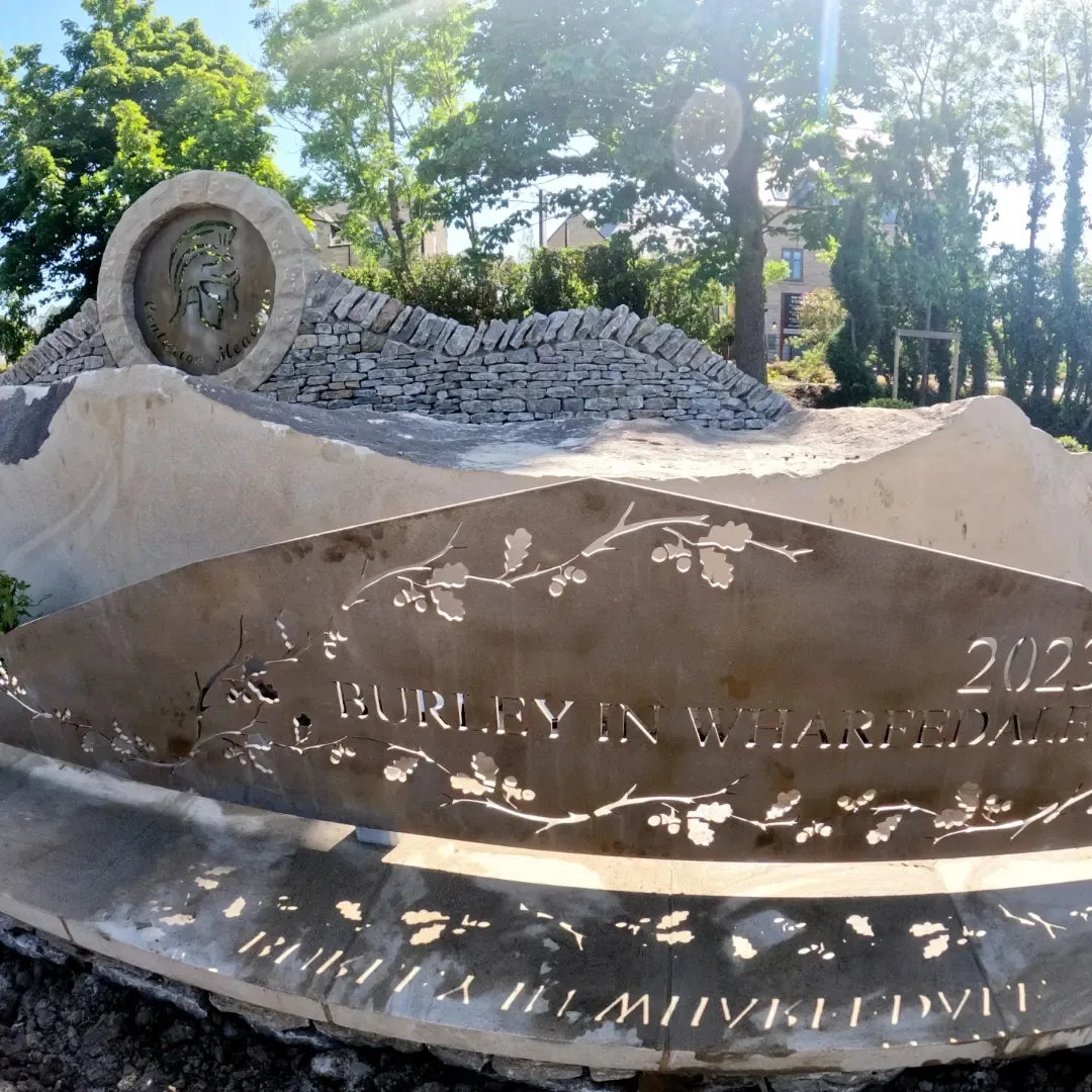 Bespoke Corten Signage at Centurion Meadows