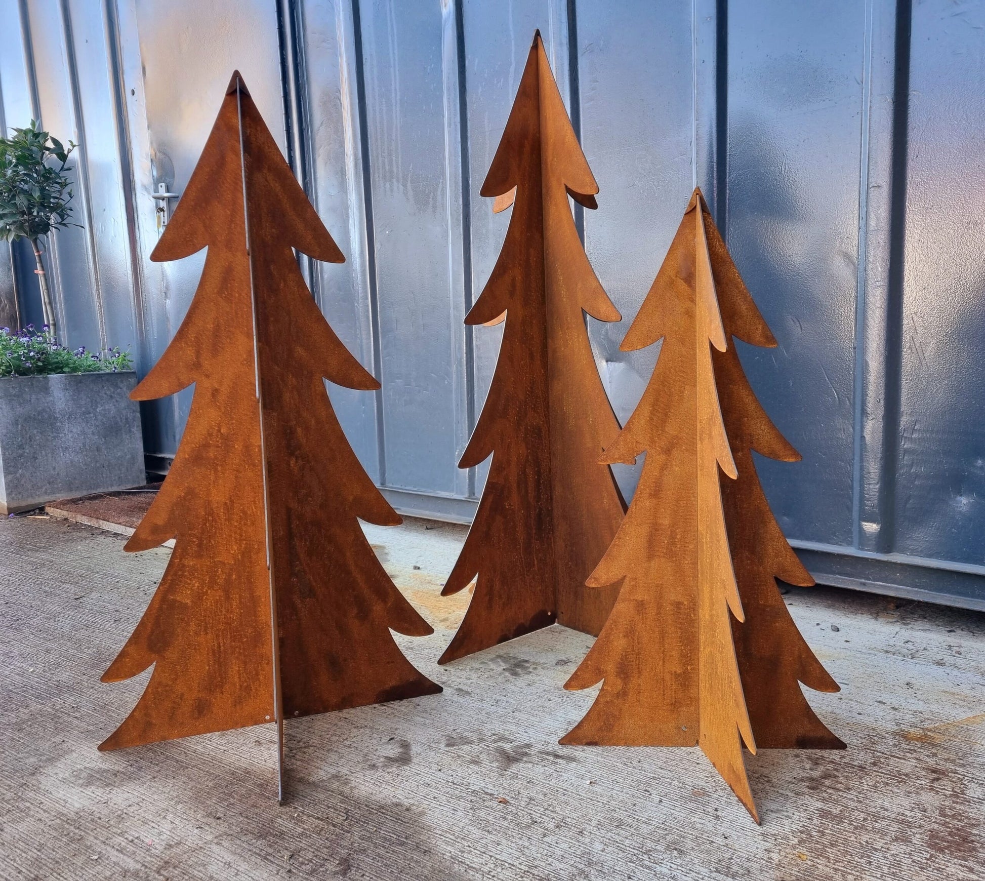 Eternal Fir Trees - Arthur Francis Sculpture