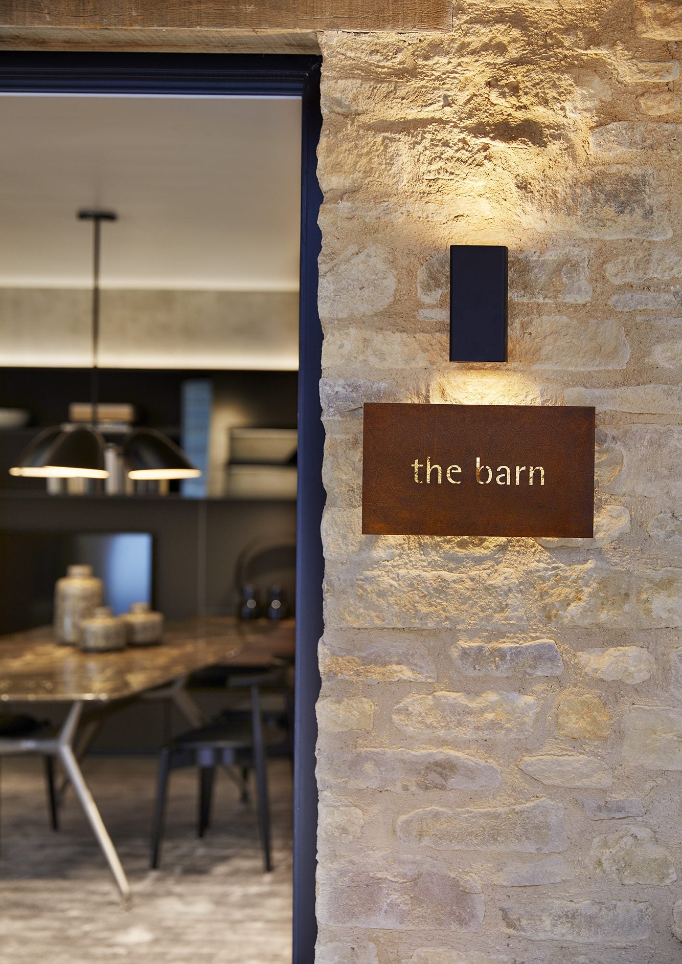 Custom Corten Steel Signage for Home or Business - Arthur Francis Sculpture