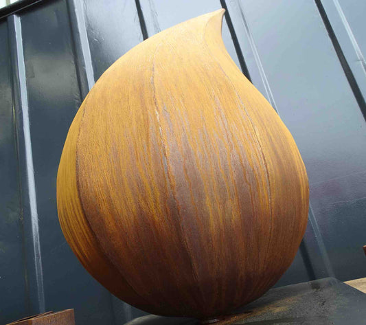 Corten Steel Teardrop Sculpture - Arthur Francis Sculpture