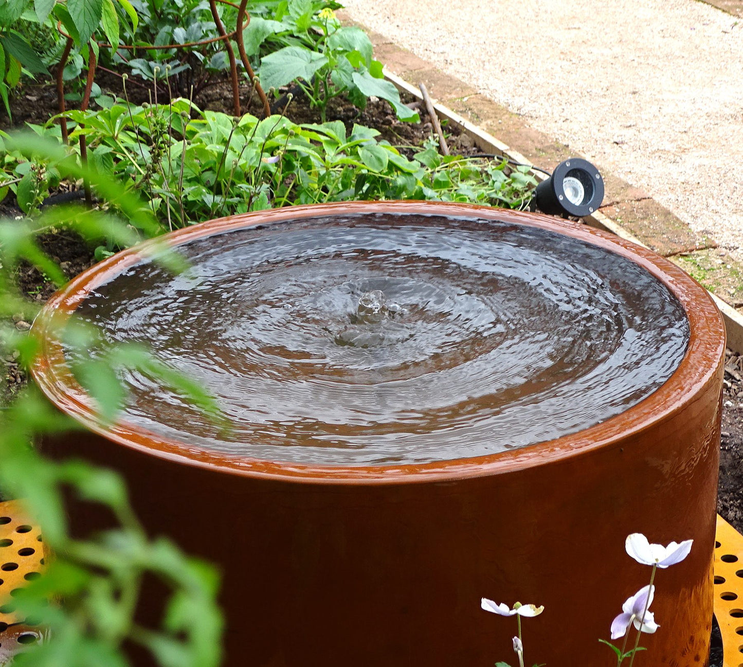 Brampton Corten Water Feature - Arthur Francis Sculpture