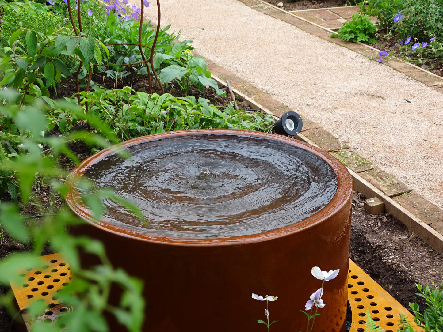 Brampton Corten Water Feature - Arthur Francis Sculpture