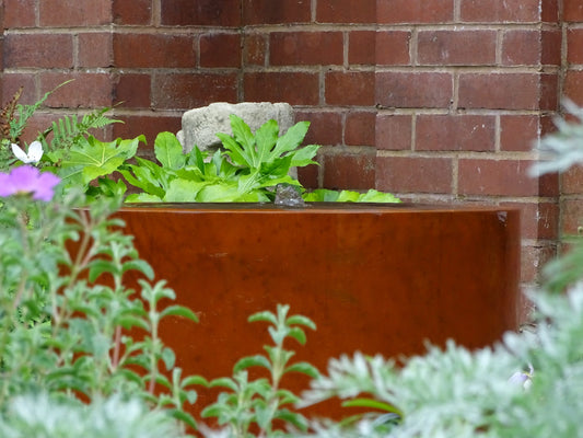 Brampton Corten Water Feature - Arthur Francis Sculpture