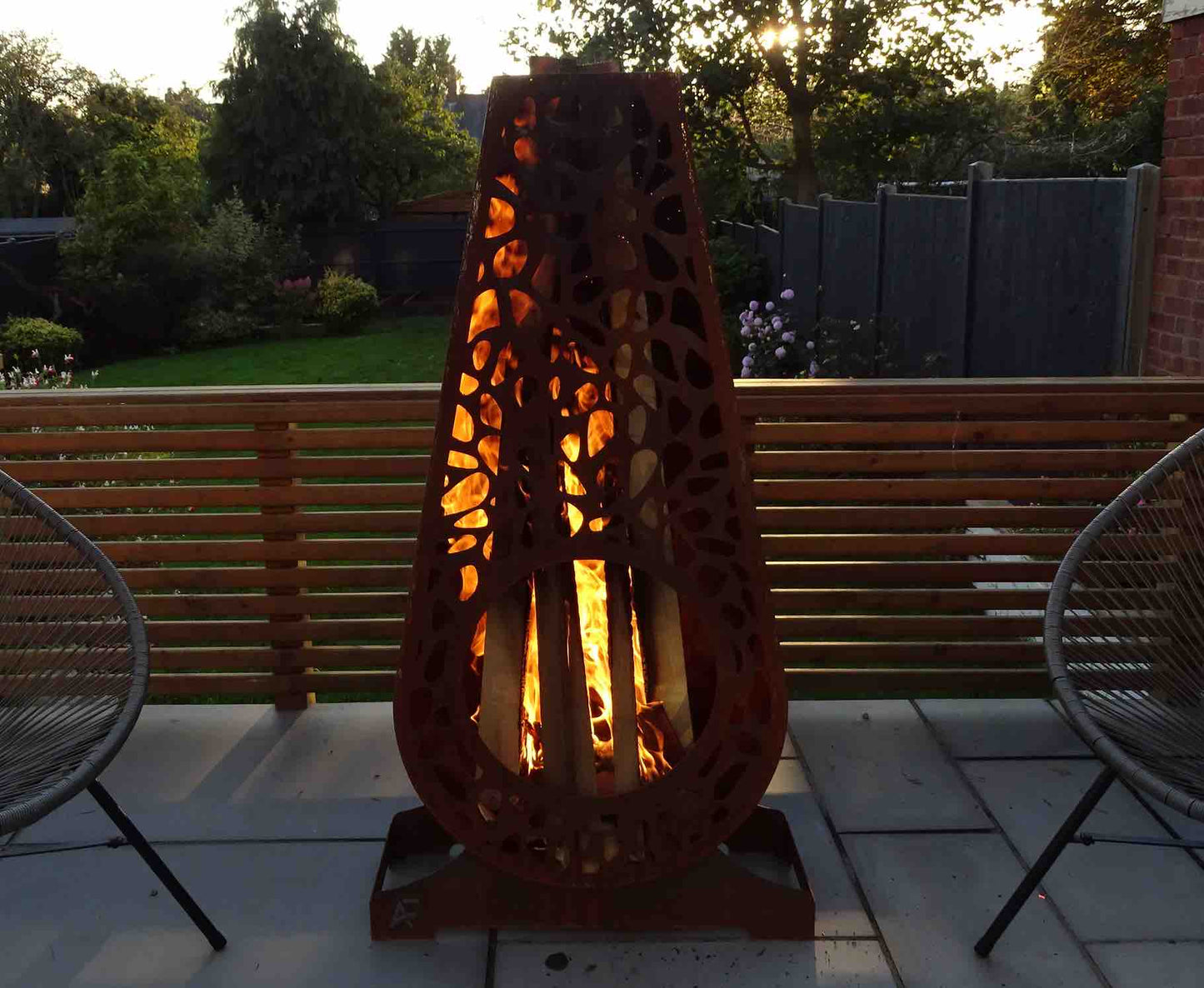 Oakham Chiminea - Arthur Francis Sculpture