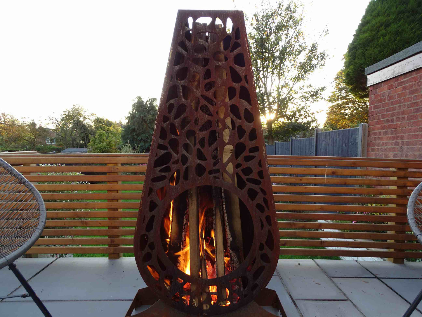 Oakham Chiminea - Arthur Francis Sculpture