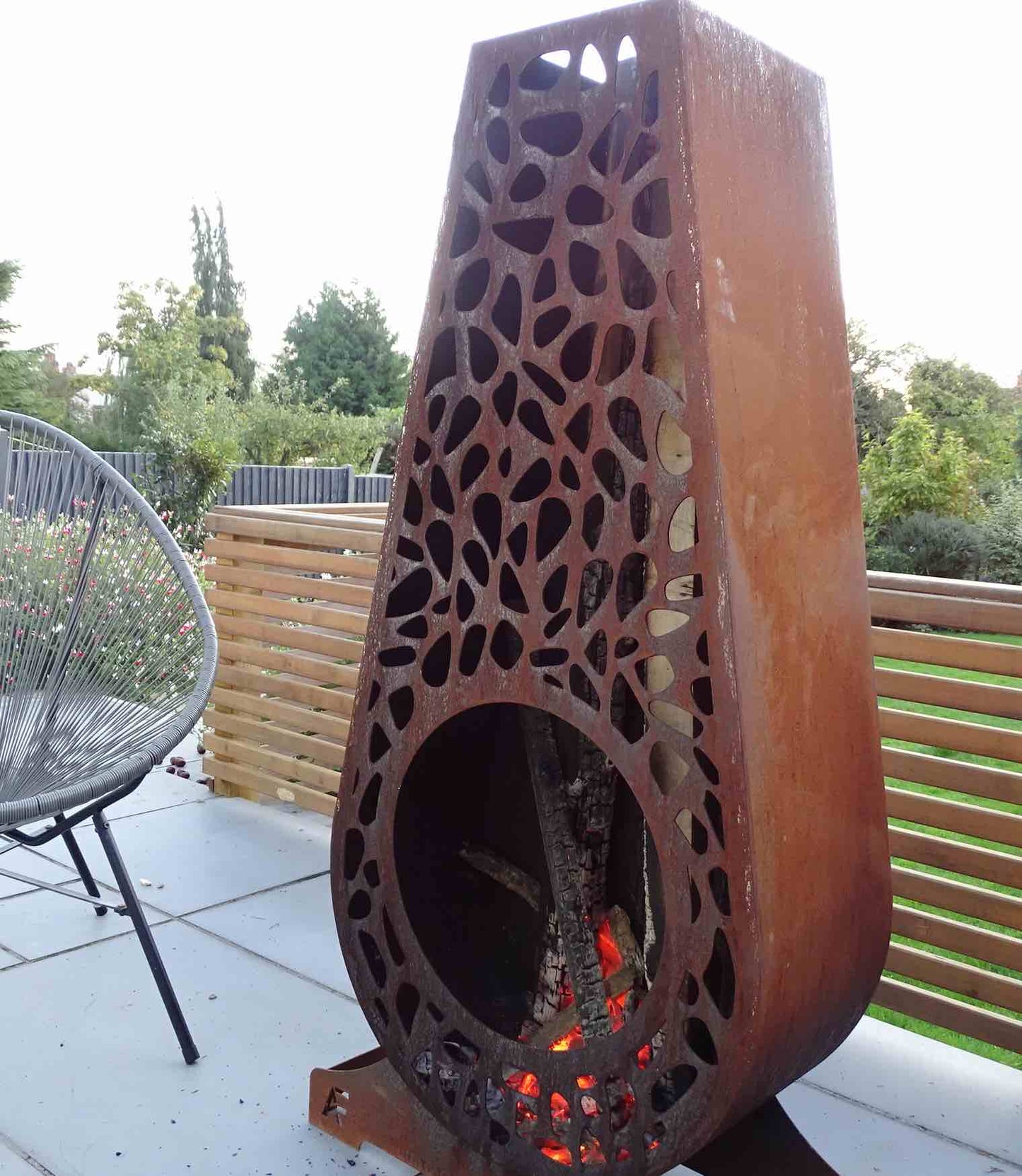 Oakham Chiminea - Arthur Francis Sculpture