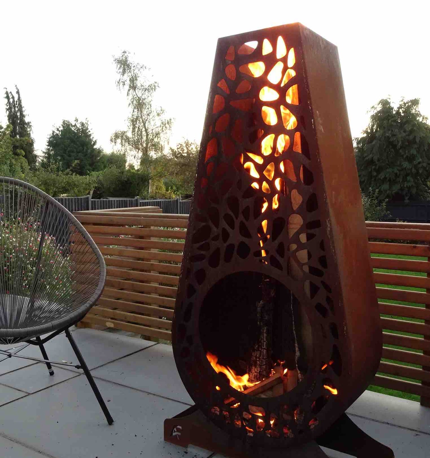 Oakham Chiminea - Arthur Francis Sculpture