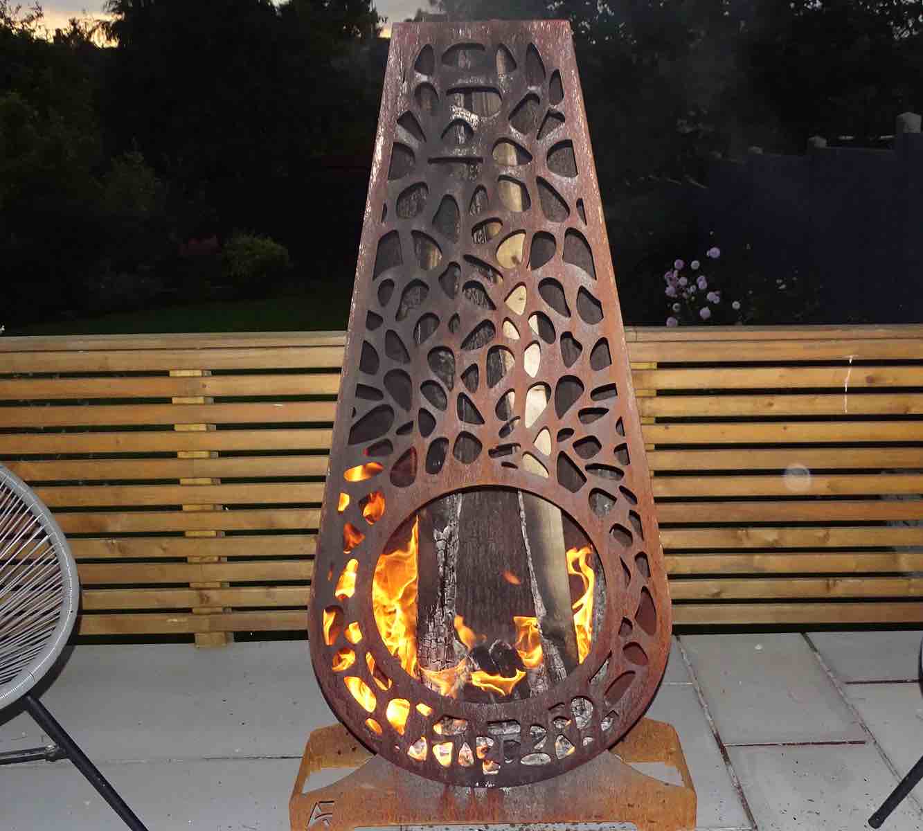 Oakham Chiminea - Arthur Francis Sculpture