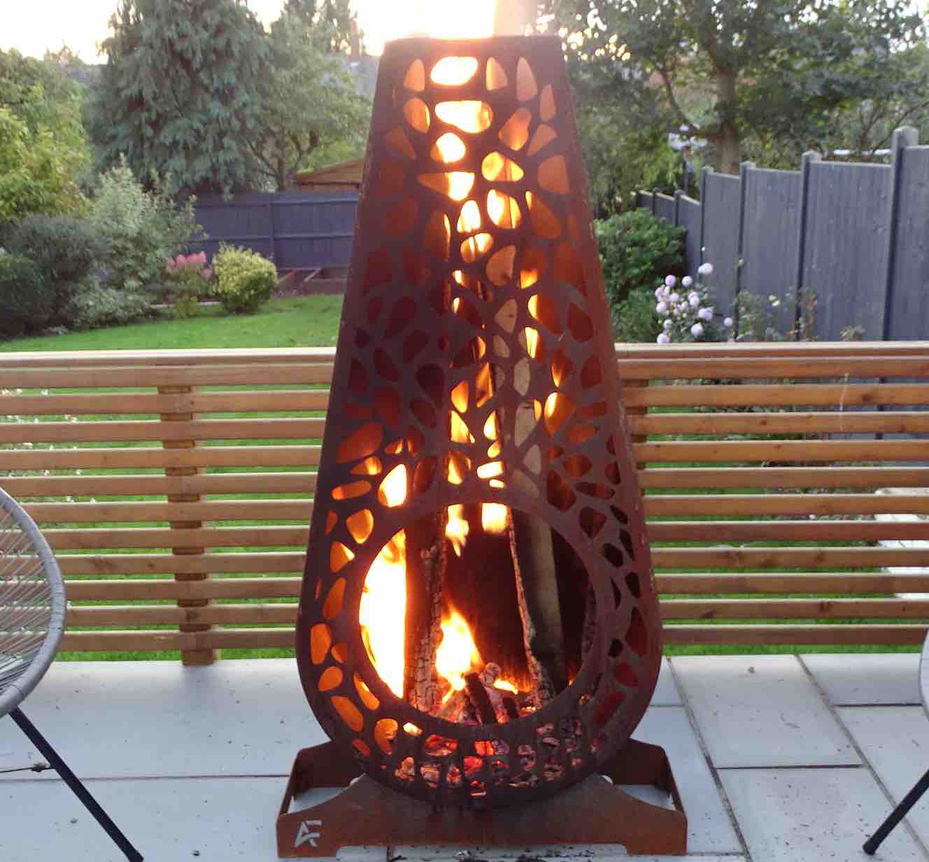 Oakham Chiminea - Arthur Francis Sculpture