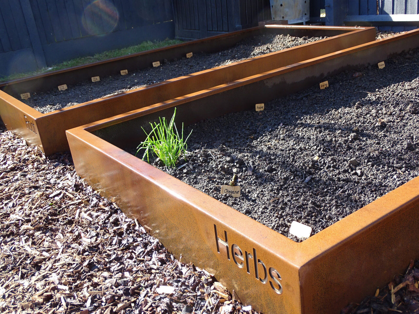 Braybrooke Corten Raised Bed Planters - Arthur Francis Sculpture