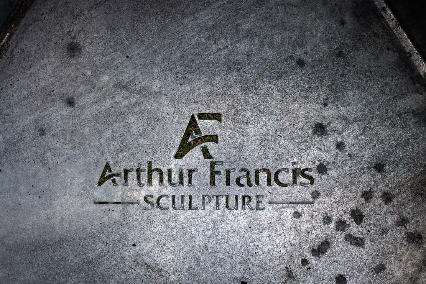 Hallaton Hexagonal Steel Planter - Arthur Francis Sculpture