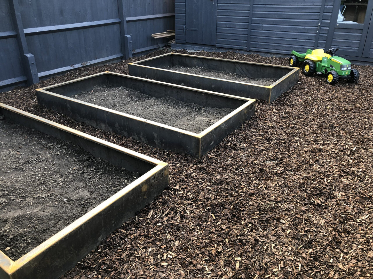 Braybrooke Corten Raised Bed Planters - Arthur Francis Sculpture