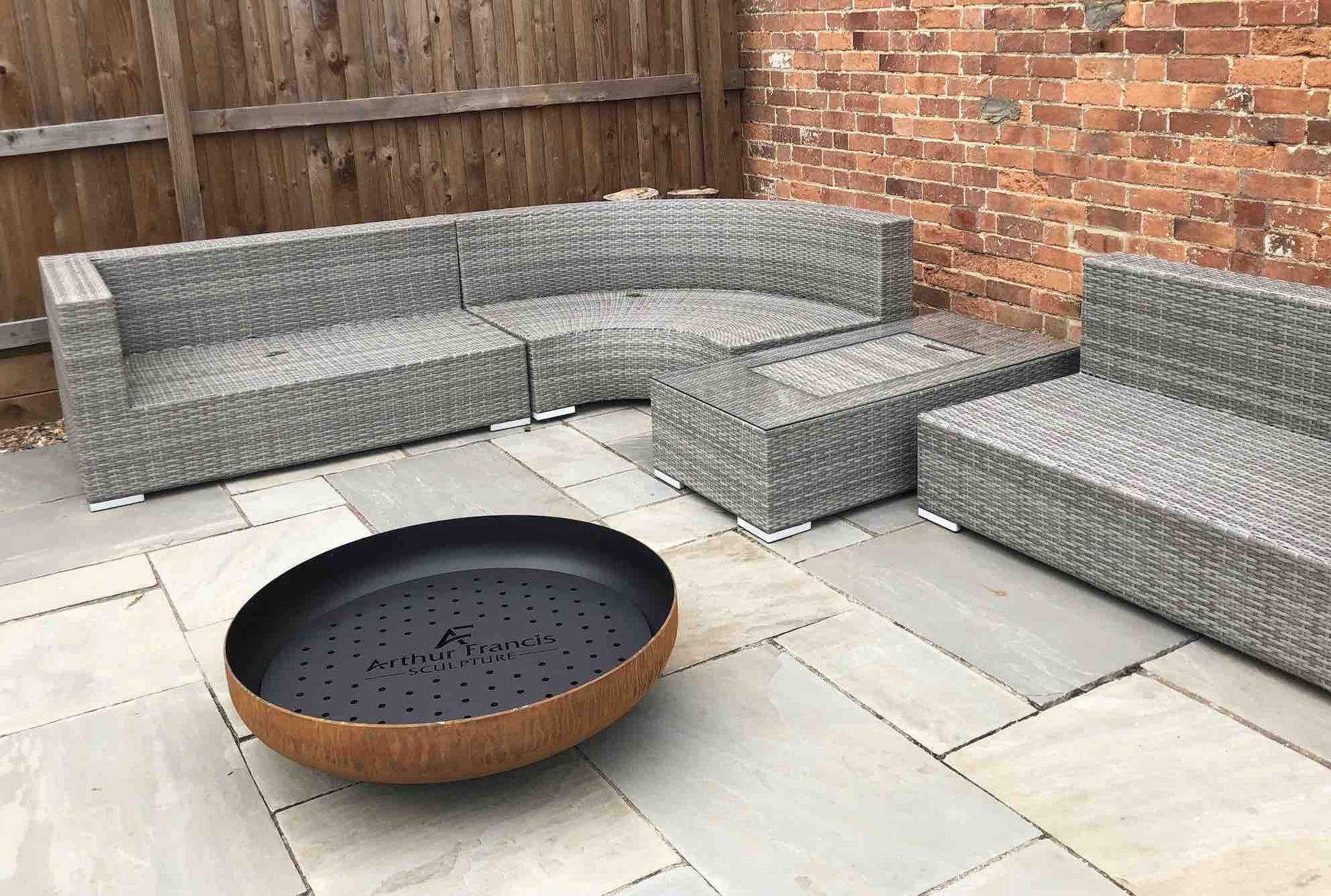 Oakham Fire Dish - Arthur Francis Sculpture