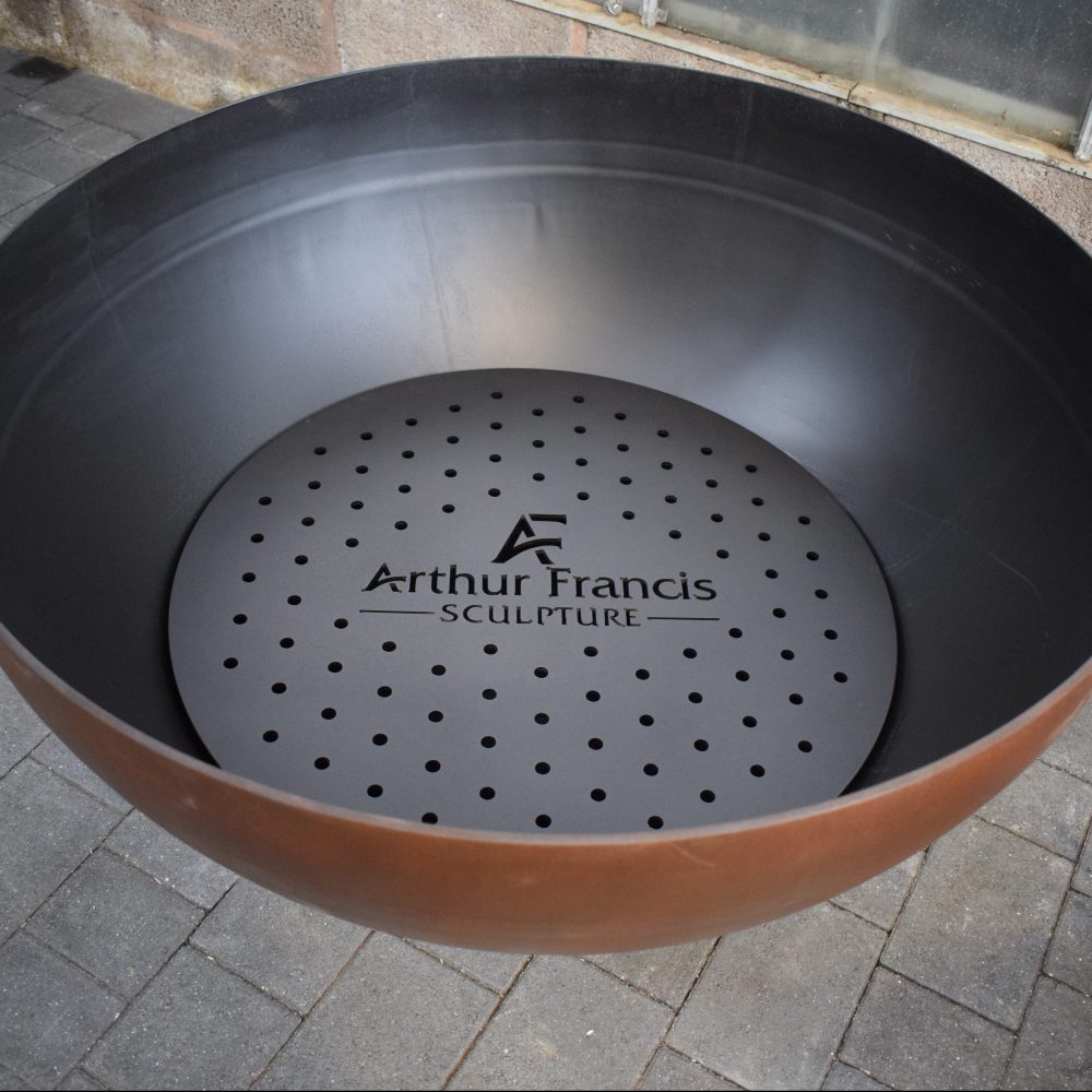 Oakham Corten Fire Bowl - Arthur Francis Sculpture