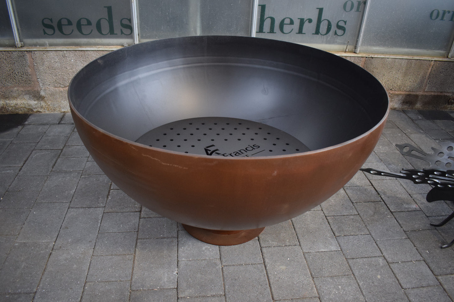 Oakham Corten Fire Bowl - Arthur Francis Sculpture