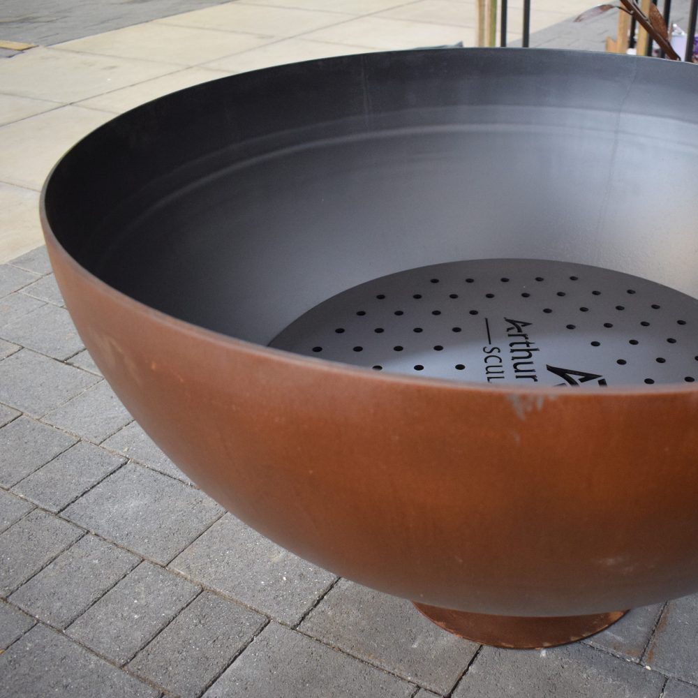 Oakham Corten Fire Bowl - Arthur Francis Sculpture