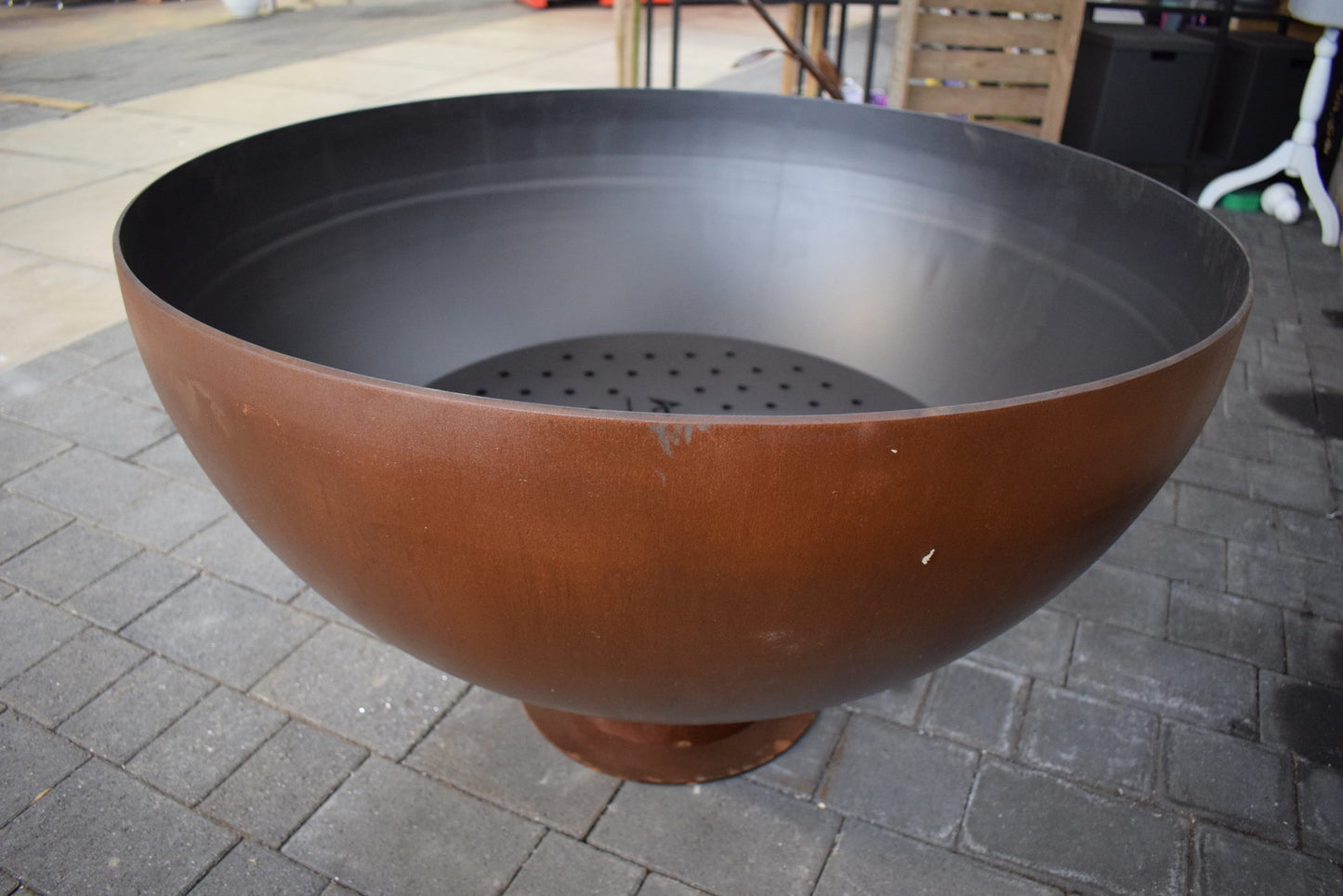 Oakham Corten Fire Bowl - Arthur Francis Sculpture