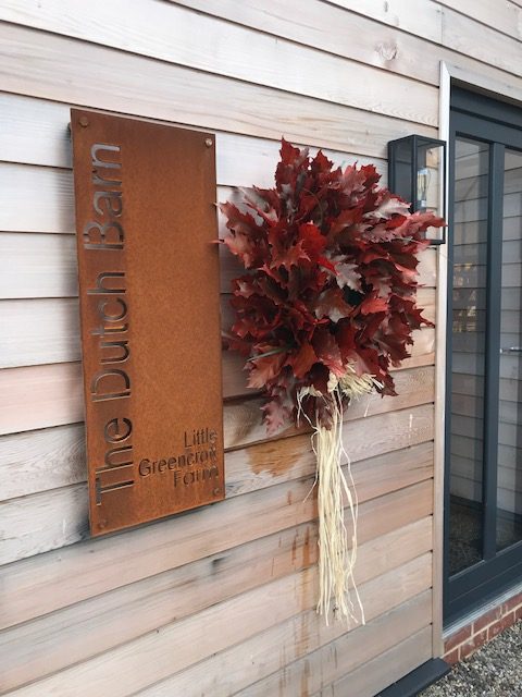 Custom Corten Steel Signage for Home or Business - Arthur Francis Sculpture