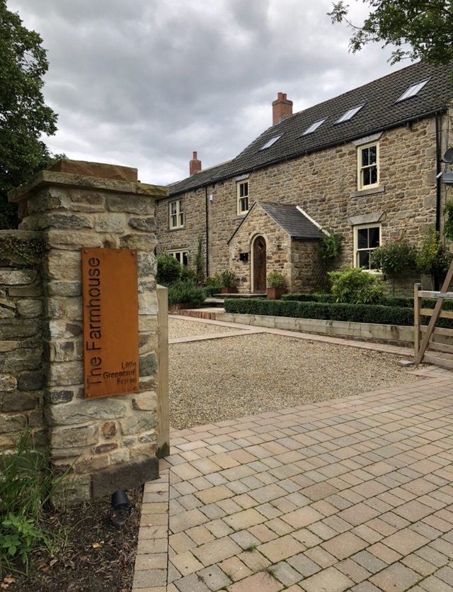 Custom Corten Steel Signage for Home or Business - Arthur Francis Sculpture