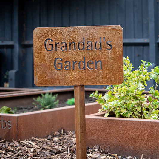Personalised Garden Sign - Arthur Francis Sculpture