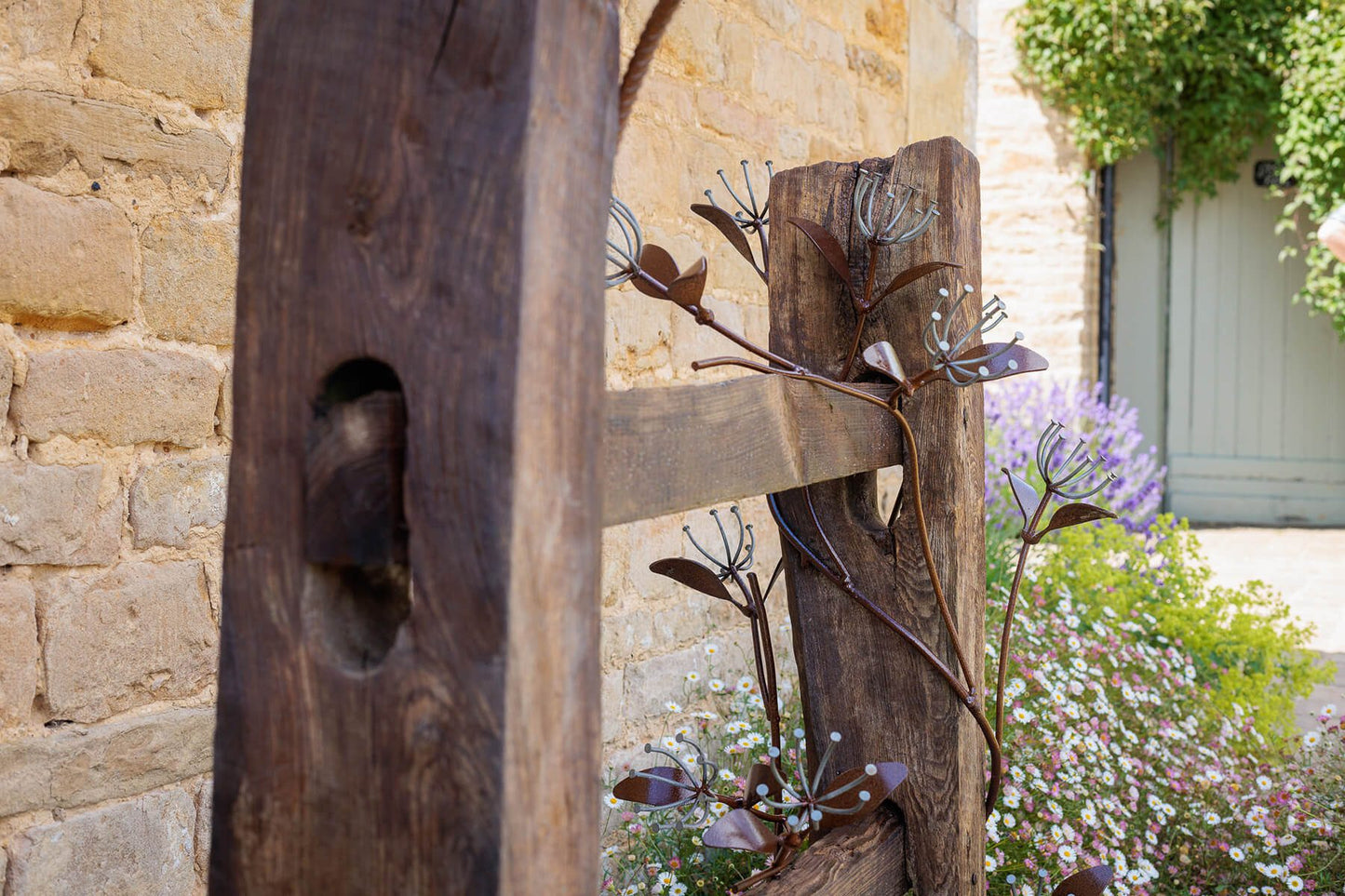 Farndon Nail Fence - Arthur Francis Sculpture