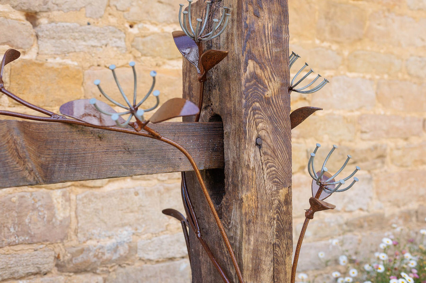 Farndon Nail Fence - Arthur Francis Sculpture