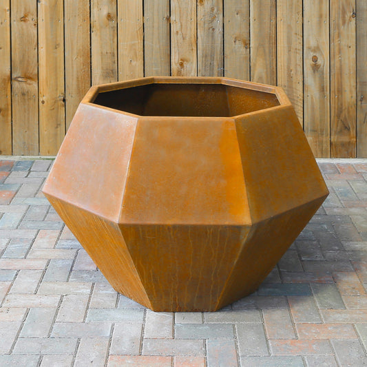 Brampton Large Hexagonal Planter - Arthur Francis Sculpture