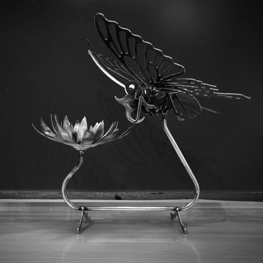Hovering Butterfly - Arthur Francis Sculpture