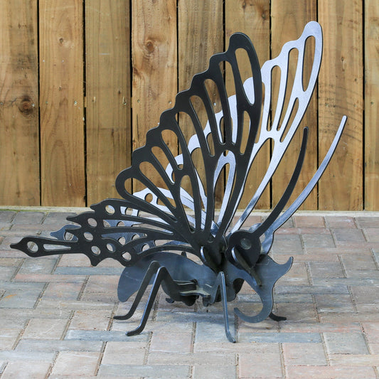 Eyebrook Free Standing Butterfly Sculpture - Arthur Francis Sculpture