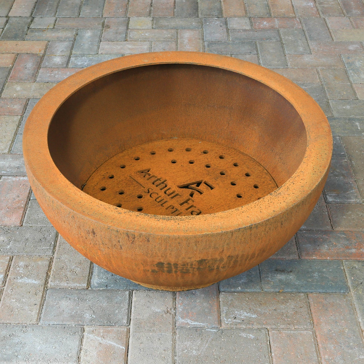 Oakham Corten Fire Bowl - Arthur Francis Sculpture