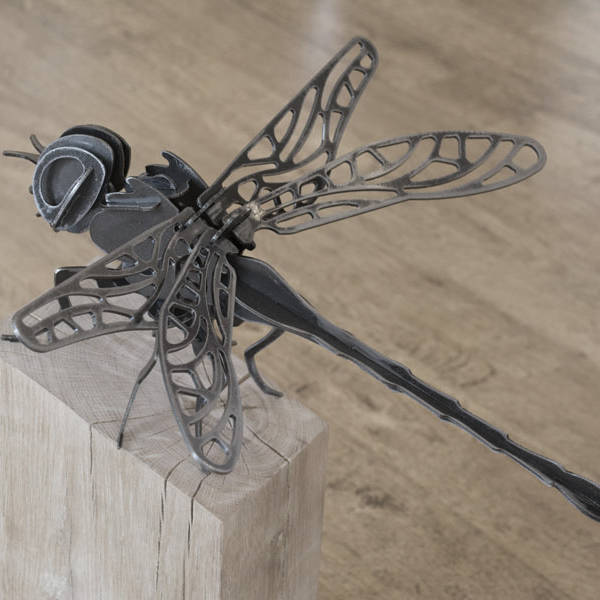 Eyebrook Dragonfly - Arthur Francis Sculpture