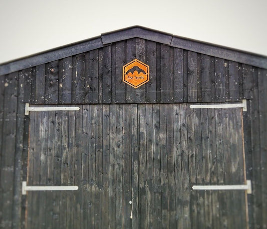Corten Steel Signage – Funky Monkey Tents