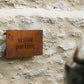 Custom Corten Steel Signage for Home or Business - Arthur Francis Sculpture