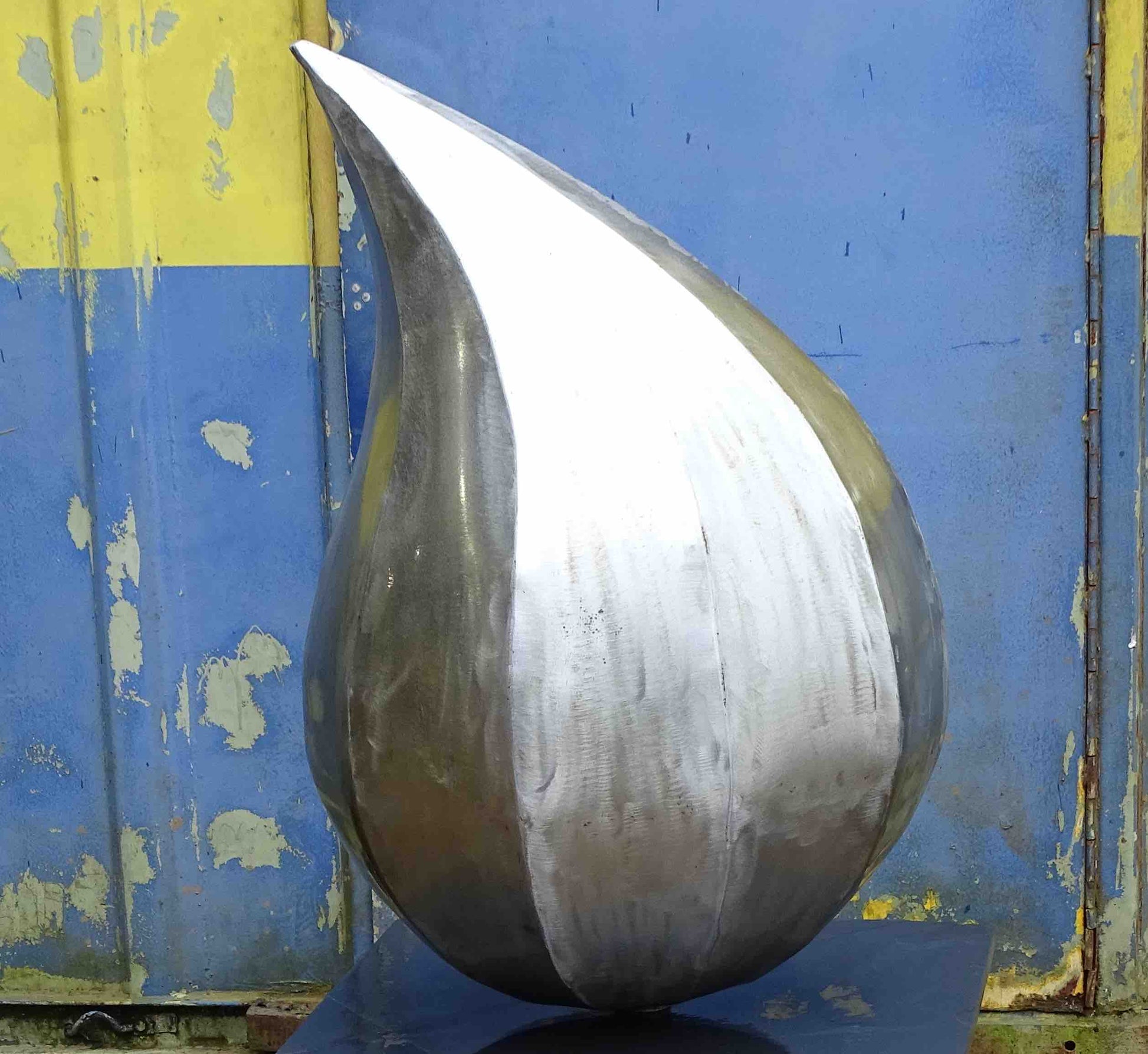 Corten Steel Teardrop Sculpture - Arthur Francis Sculpture