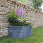 Galvanised Rockingham Trough Planter - Arthur Francis Sculpture