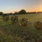 Loddington Lattice Sphere - Arthur Francis Sculpture