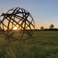 Loddington Lattice Sphere - Arthur Francis Sculpture