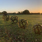 Loddington Lattice Sphere - Arthur Francis Sculpture