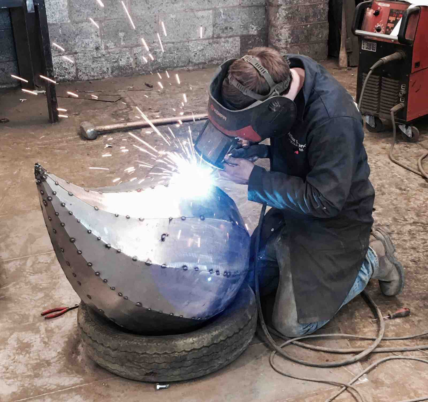 Corten Steel Teardrop Sculpture - Arthur Francis Sculpture