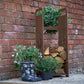 Oakham Log Stand - Arthur Francis Sculpture