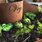 Circle of Life Corten Vegetable Planter - Arthur Francis Sculpture