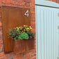 Welham Steel Wall Planters - Arthur Francis Sculpture