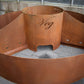 Circle of Life Corten Vegetable Planter - Arthur Francis Sculpture