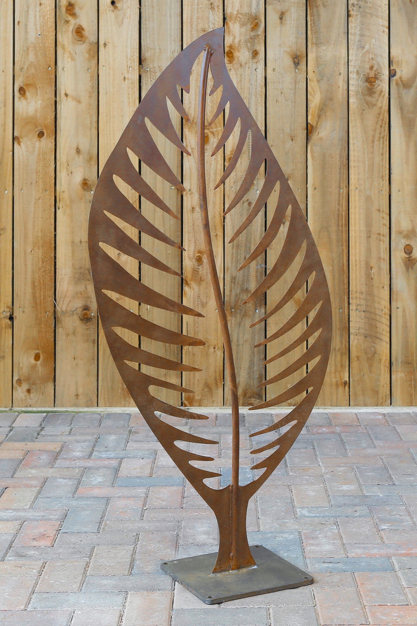Pair of Bowden Leaf Sculptures