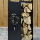 Oakham Log Stand - Arthur Francis Sculpture