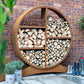 Oakham Log Store - Arthur Francis Sculpture