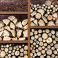 Oakham Log Store - Arthur Francis Sculpture