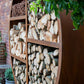 Oakham Log Store - Arthur Francis Sculpture